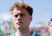 Justin Milovanov with the New York Cosmos
