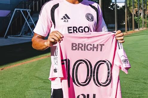 Yannick Bright Reaches 100 Appearances for Inter Miami